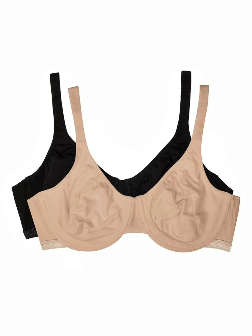 Fruit of the Loom beyondsoft smooth underwire 2-pack bras 36C
